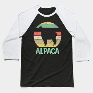 Alpaca Retro Baseball T-Shirt